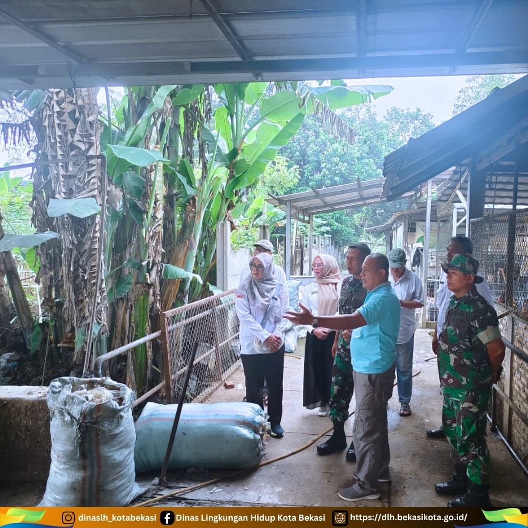 Sinergi Kodim 0507/Bekasi dan DLH dalam Pengembangan Pengelolaan Sampah Kawasan